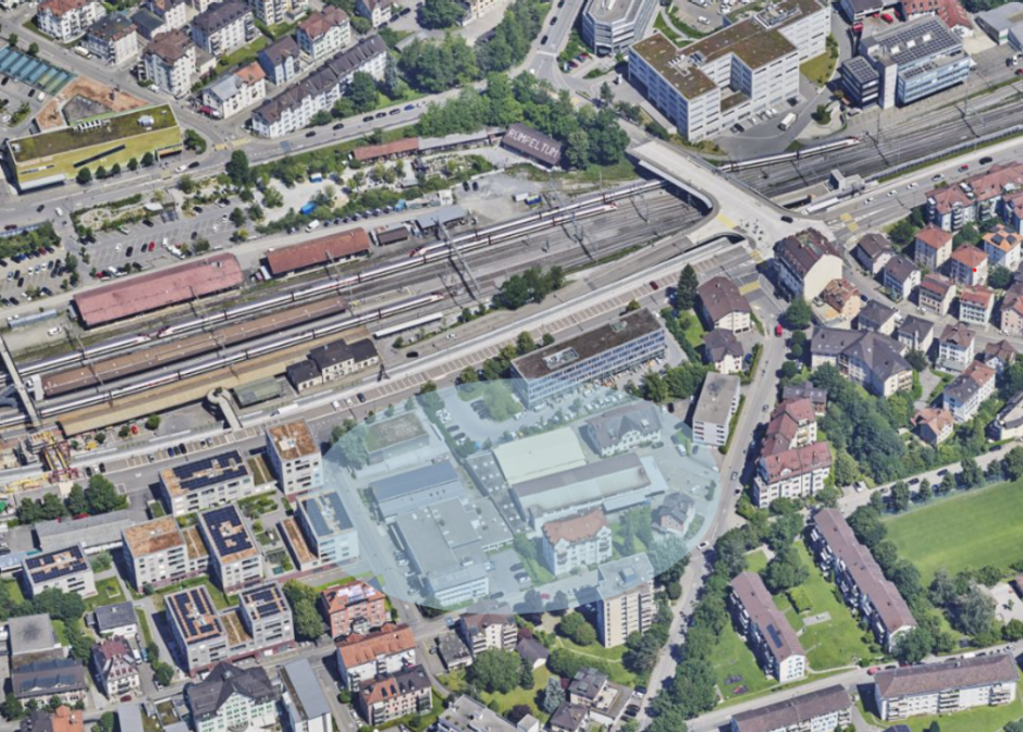 &Uuml;berbauung Lavederweg Ist